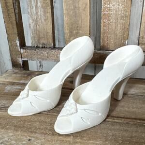 Disney Princess Fireworks Cruise Set Of 2 Ceramic Princess Slippers